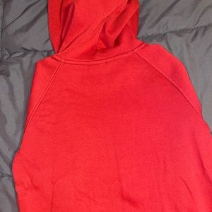 Red kids True Religion Hoodie